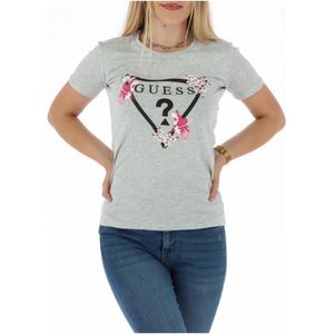 Guess, Dames, Tops, Grijs, Maat: S