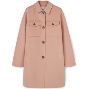 Motivi, Dames, Mantels, Roze, Maat: 2XS Wol,