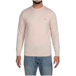 Tommy Hilfiger, Heren, Truien, Wit, Maat: 3XL Poliester,