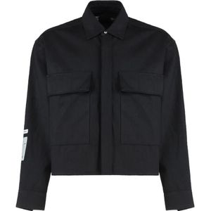 B1Archive, Heren, Jassen, Zwart, Maat: M