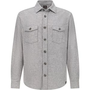 Boggi Milano, Heren, Jassen, Grijs, Maat: S Wol,