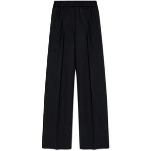 Dolce & Gabbana - Wollen Broek - Zwart - Dames