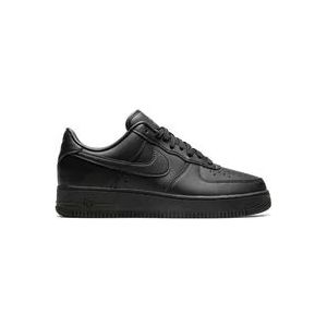 Nike Frisse Air Force 1 Sneakers , Black , Heren , Maat: 41 1/2 EU