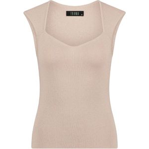 Ibana, Dames, Tops, Roze, Maat: XS Katoen,