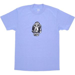 Obey, Heren, Tops, Blauw, Maat: S