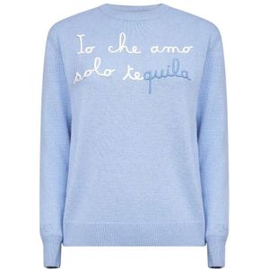 MC2 Saint Barth, Dames, Truien, Blauw, Maat: S