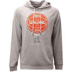 Spalding, Heren, Sweatshirts & Hoodies, Grijs, Maat: S