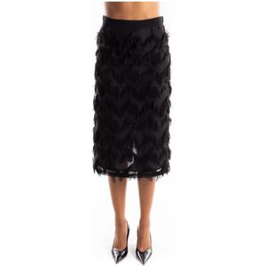 Marella, Dames, Rokken, Zwart, Maat: M Poliester,