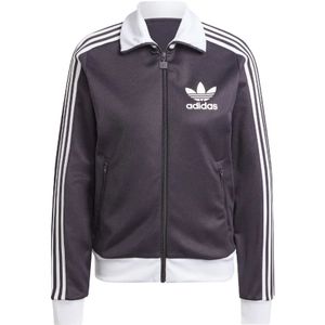 Adidas, Dames, Sweatshirts & Hoodies, Paars, Maat: S Katoen,