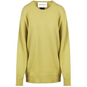 Amaránto, Dames, Truien, Groen, Maat: S Wol,