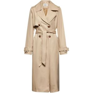 Silvian Heach, Dames, Mantels, Beige, Maat: XS Katoen,