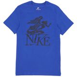 Nike, Heren, Tops, Blauw, Maat: XL Katoen,