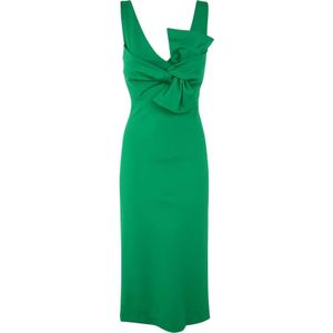 P.a.r.o.s.h., Dames, Jurken, Groen, Maat: L Viscose,