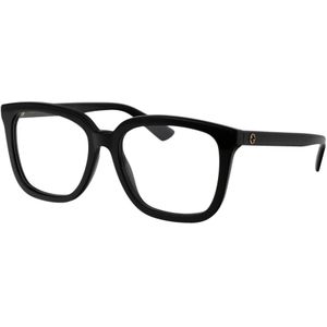 Gucci - Optical Frame - Zwart - Acetaat - Vierkant Montuur