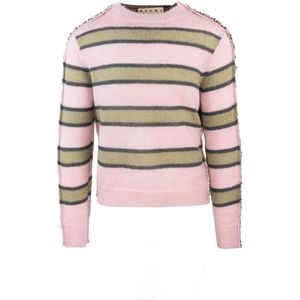 Marni, Heren, Truien, Veelkleurig, Maat: M Wol,