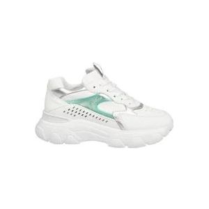 Hogan Witte Hyperactieve Sneakers voor Vrouwen , White , Dames , Maat: 38 EU