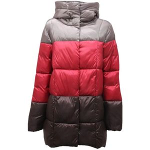 Save The Duck, Dames, Jassen, Rood, Maat: XL Nylon,