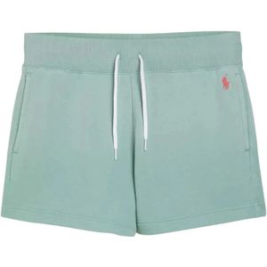 Ralph Lauren, Dames, Korte broeken, Groen, Maat: XL Katoen,