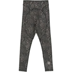 Adidas by Stella McCartney, Dames, Broeken, Grijs, Maat: M