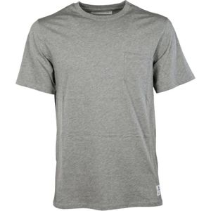 Department Five, Heren, Tops, Grijs, Maat: M Katoen,