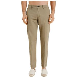 Peninsula, Heren, Broeken, Groen, Maat: XL Katoen,
