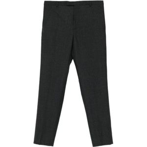 Gucci, Heren, Broeken, Zwart, Maat: L Wol,