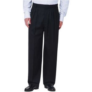 Kenzo, Heren, Broeken, Zwart, Maat: W38