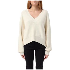 Iro, Dames, Truien, Beige, Maat: M Wol,