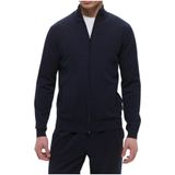 Ea7 Emporio Armani Golf Pro Knitted T-top Sweatshirt Met Rits