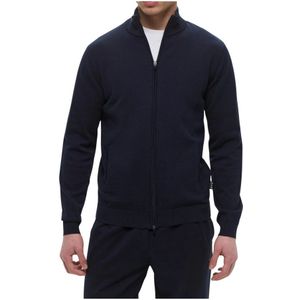 Ea7 Emporio Armani Golf Pro Knitted T-top Sweatshirt Met Rits