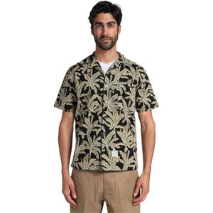 Department Five, Heren, Overhemden, Zwart, Maat: S