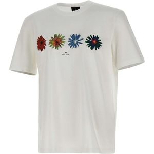 Paul Smith, Heren, Tops, Wit, Maat: L Katoen,