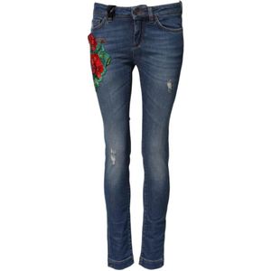 Dolce & Gabbana, Dames, Jeans, Blauw, Maat: XS Denim,