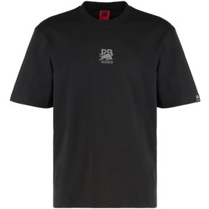 Hugo, Heren, Tops, Zwart, Maat: XS Katoen,