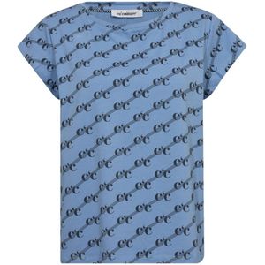 Co'Couture, Dames, Tops, Blauw, Maat: XS Katoen,