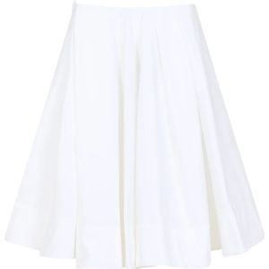 Jacquemus, Dames, Rokken, Wit, Maat: XS Katoen,
