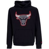 New Era - Chicago Bulls Outline Logo - Hoodie - Zwart - Katoen