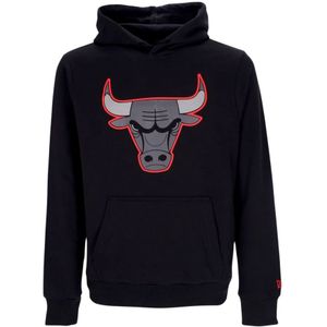 New Era - Chicago Bulls Outline Logo - Hoodie - Zwart - Katoen