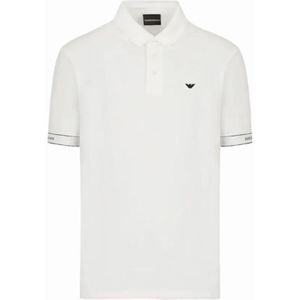 Armani, Heren, Tops, Wit, Maat: XL Katoen,