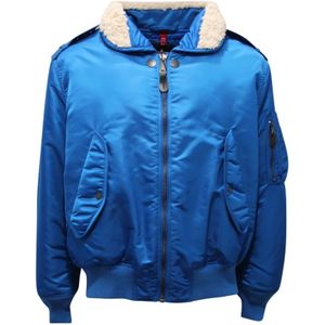 Alpha Industries, Heren, Jassen, Blauw, Maat: M