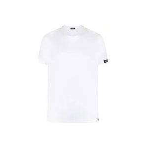 Dsquared2 T-Hemden , White , Heren , Maat: S