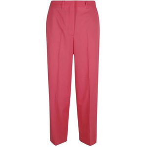 Stella McCartney, Dames, Broeken, Rood, Maat: XS Wol,