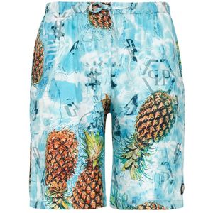 Philipp Plein, Heren, Korte broeken, Blauw, Maat: S Zijde,