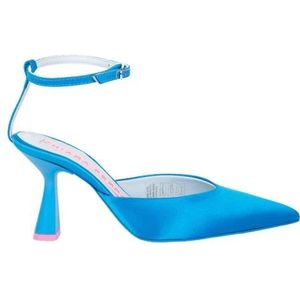 Chiara Ferragni Collection, Dames, Schoenen, Blauw, Maat: 39 EU Satijn,
