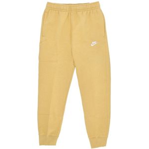 Nike - Club Jogger - Trainingsbroeken - Geel - Katoen