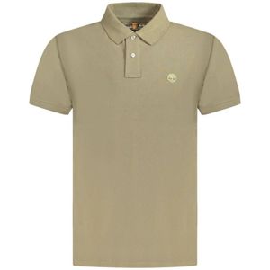 Timberland - Heren Polo Shirt - Bruin - Katoen