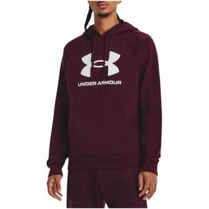 Under Armour, Heren, Sweatshirts & Hoodies, Rood, Maat: S