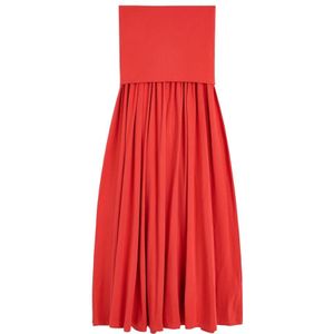 By Malene Birger, Dames, Jurken, Rood, Maat: M