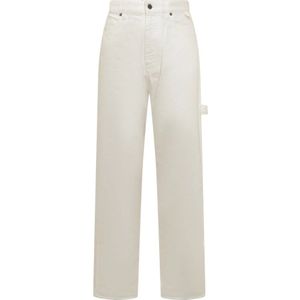 Darkpark, Heren, Jeans, Wit, Maat: W34 Denim,
