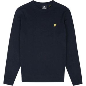 Lyle & Scott, Heren, Truien, Blauw, Maat: L Katoen,